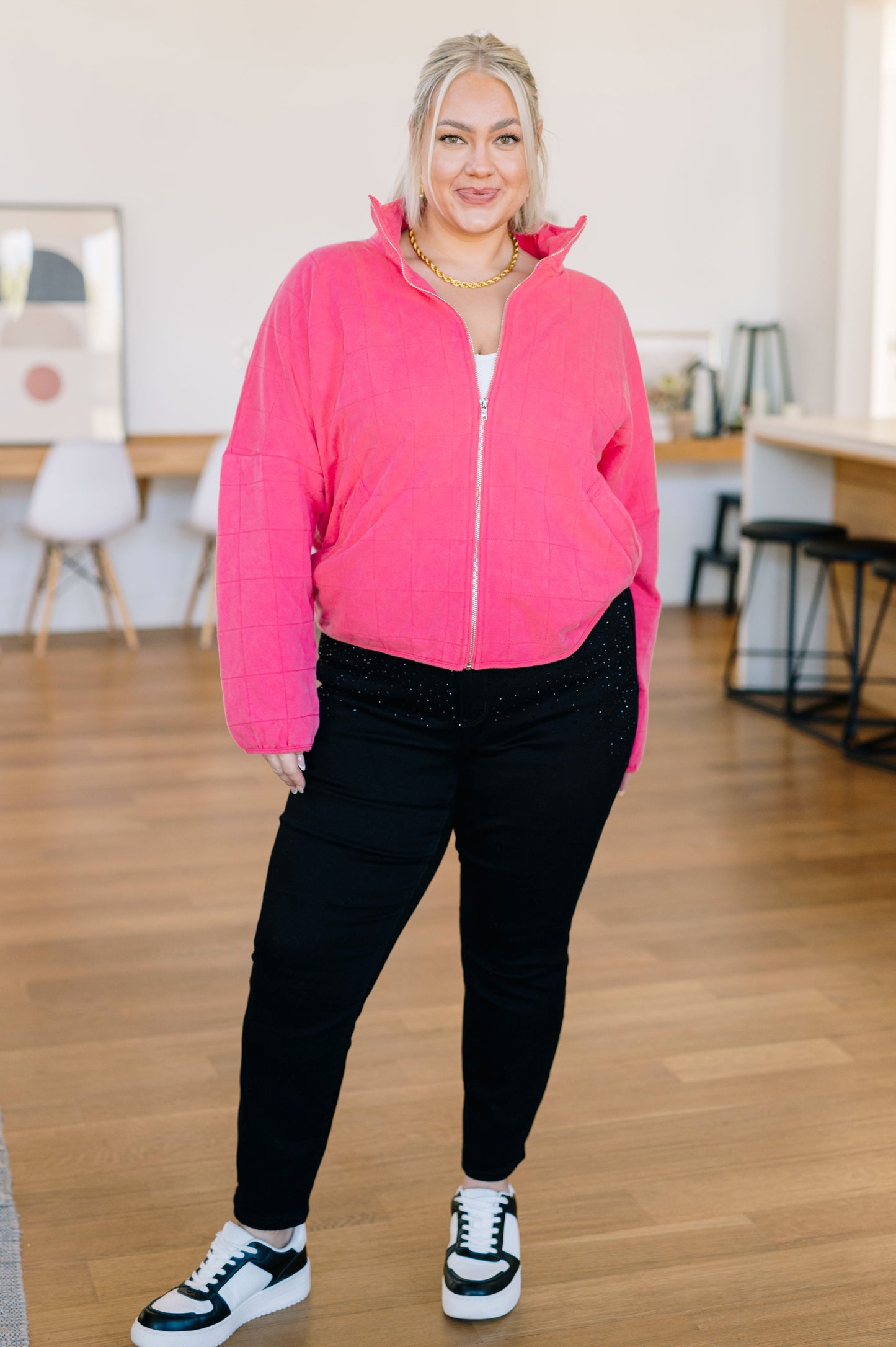 Quilted and Covered Quilted Jacket (Online Exclusive)