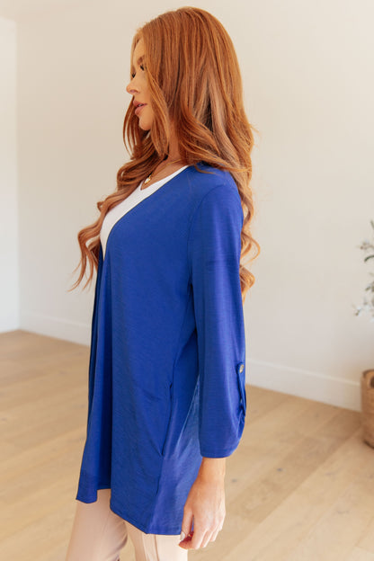 Lizzy Cardigan in Royal Blue (Online Exclusive)