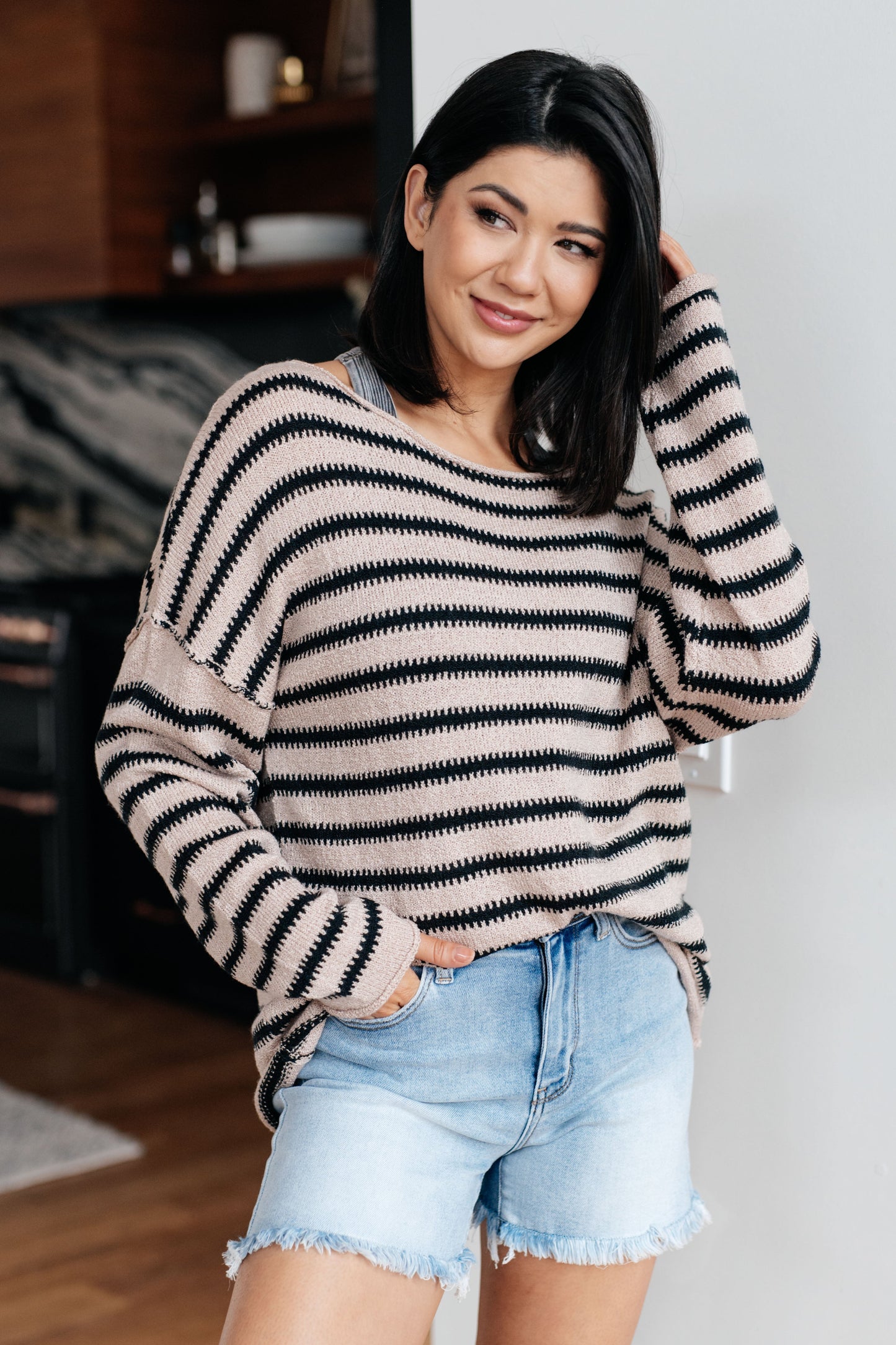 Self Assured Striped Sweater (Online Exclusive)