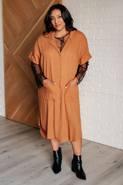 Sure to Be Great Shirt Dress (Online Exclusive)