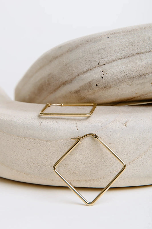 Sutton Small Hoop - Gold