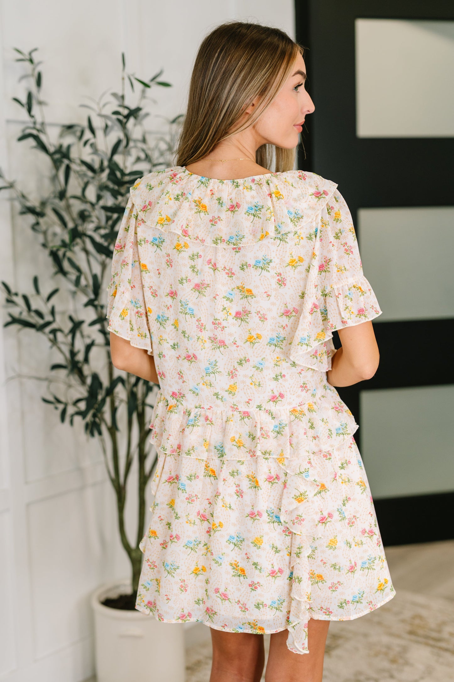 Sweet Escape Boho Floral Dress (Online Exclusive)