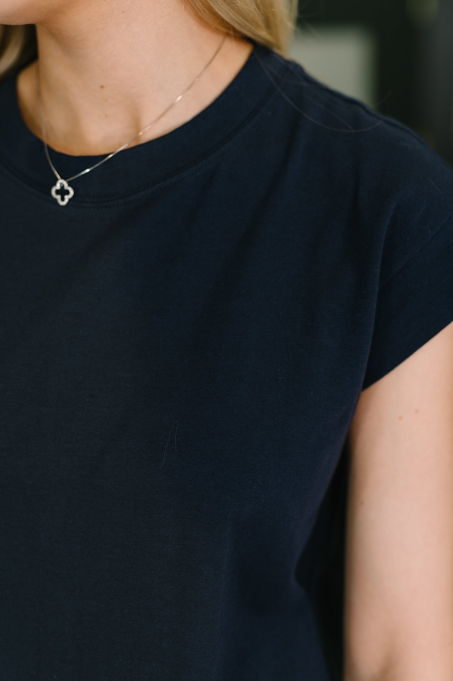 Sweet Like That Casual Dress in Navy (Online Exclusive)