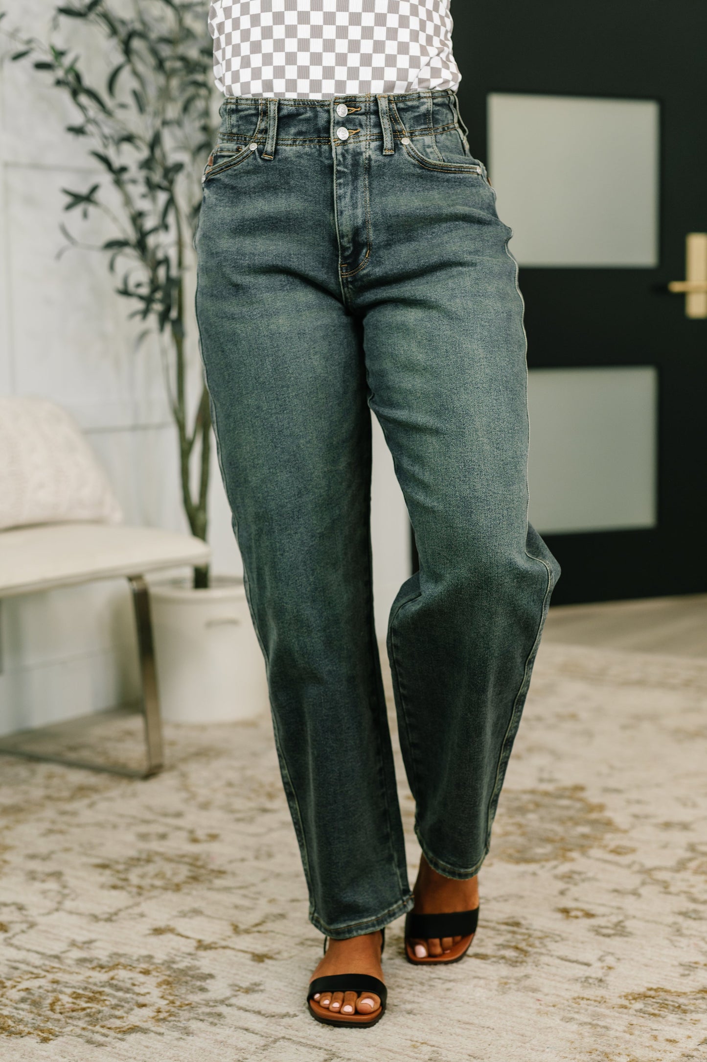 Teressa High Waist Marlow Jean with Hollywood Waist (Online Exclusive)