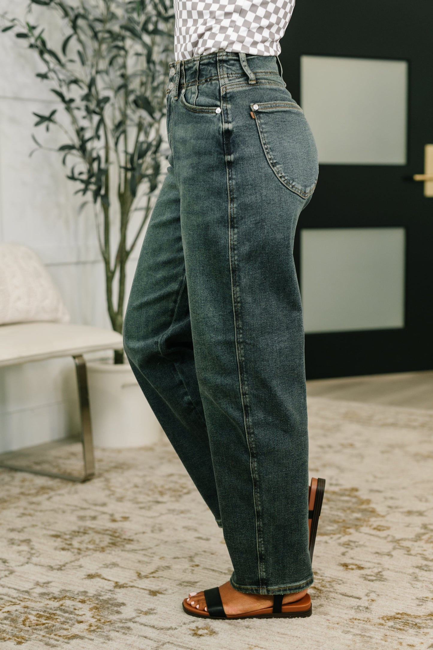Teressa High Waist Marlow Jean with Hollywood Waist (Online Exclusive)