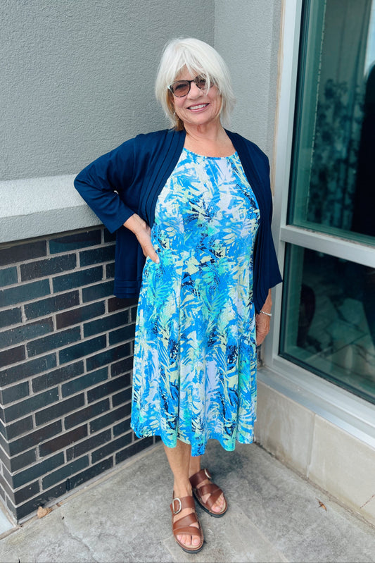 Piper Palm Dress