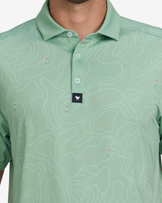 Bad Birdie Core Polo - Topo Aloe