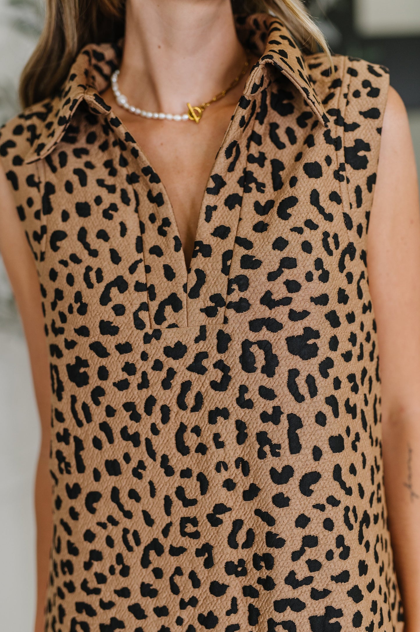 Totally Speechless Leopard Print Dress (Online Exclusive)