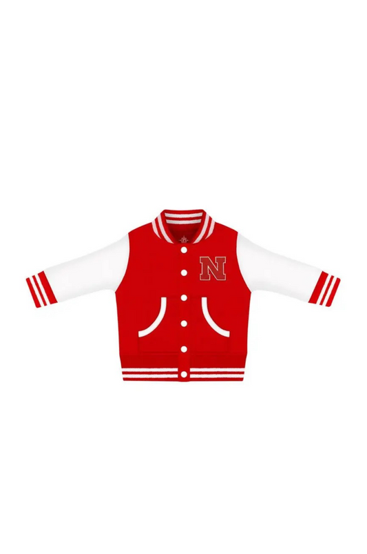 Nebraska Cornhuskers Kid's Varsity Jacket