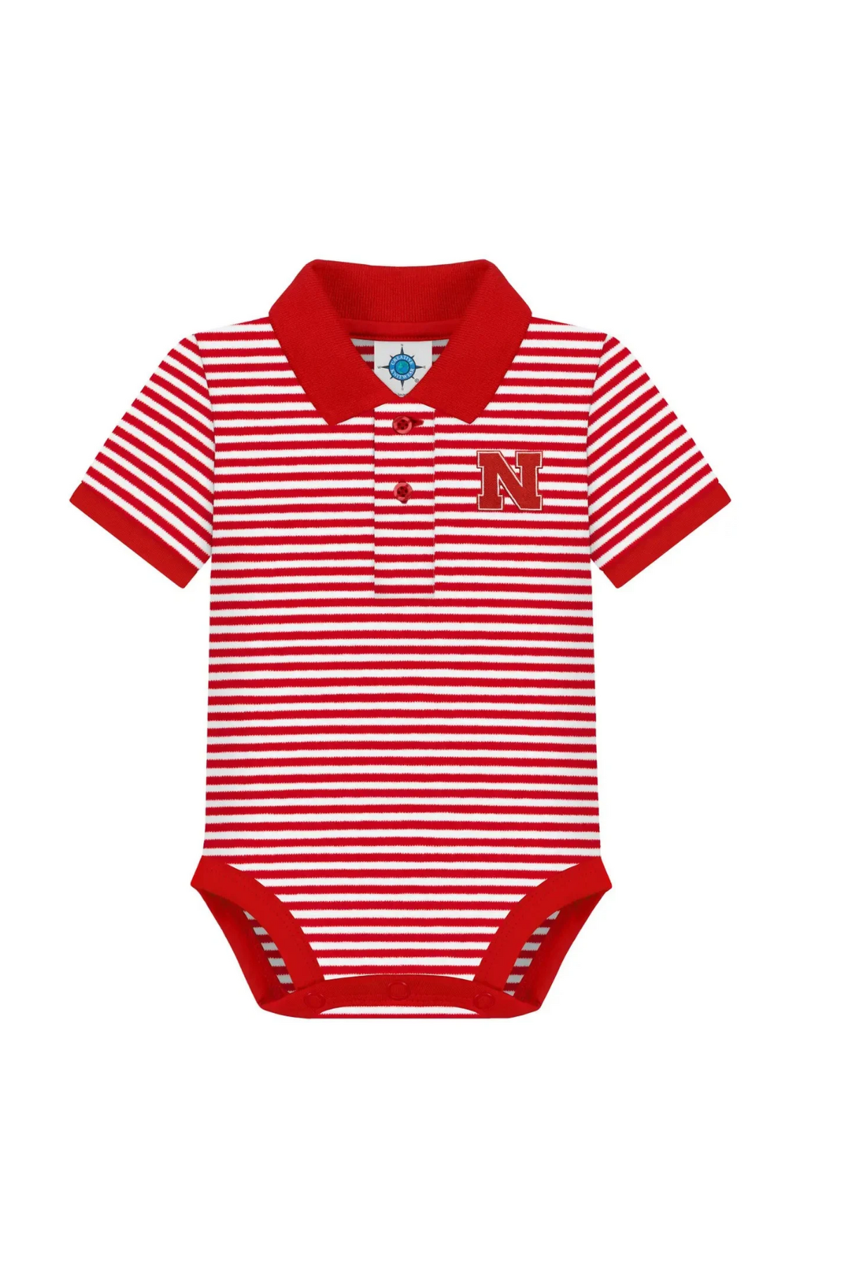 Nebraska Cornhuskers Collared Onesie