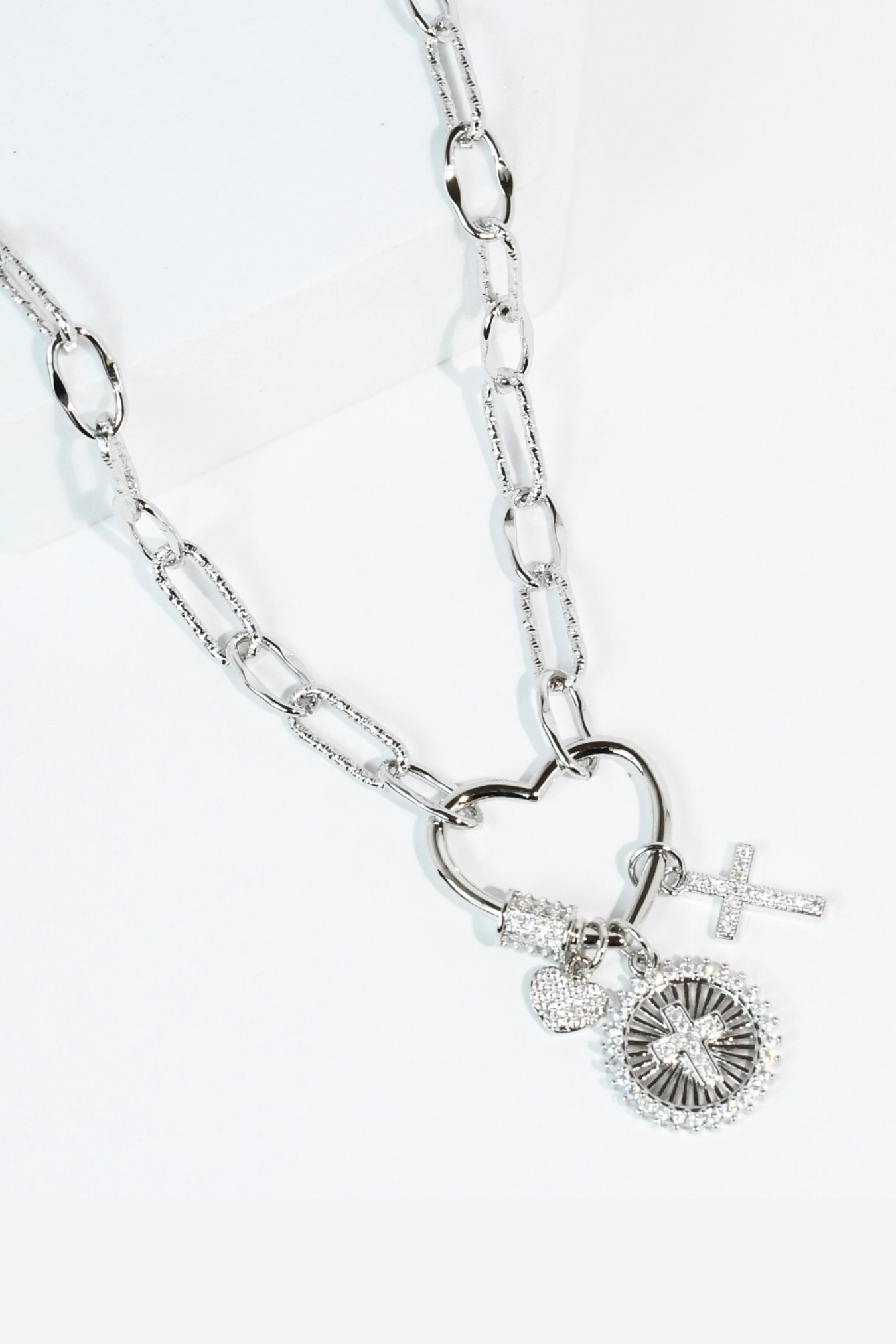 Love and Grace Silver Necklace