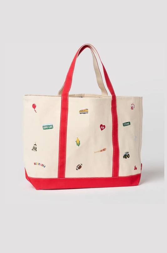 Nebraska Icons Tote
