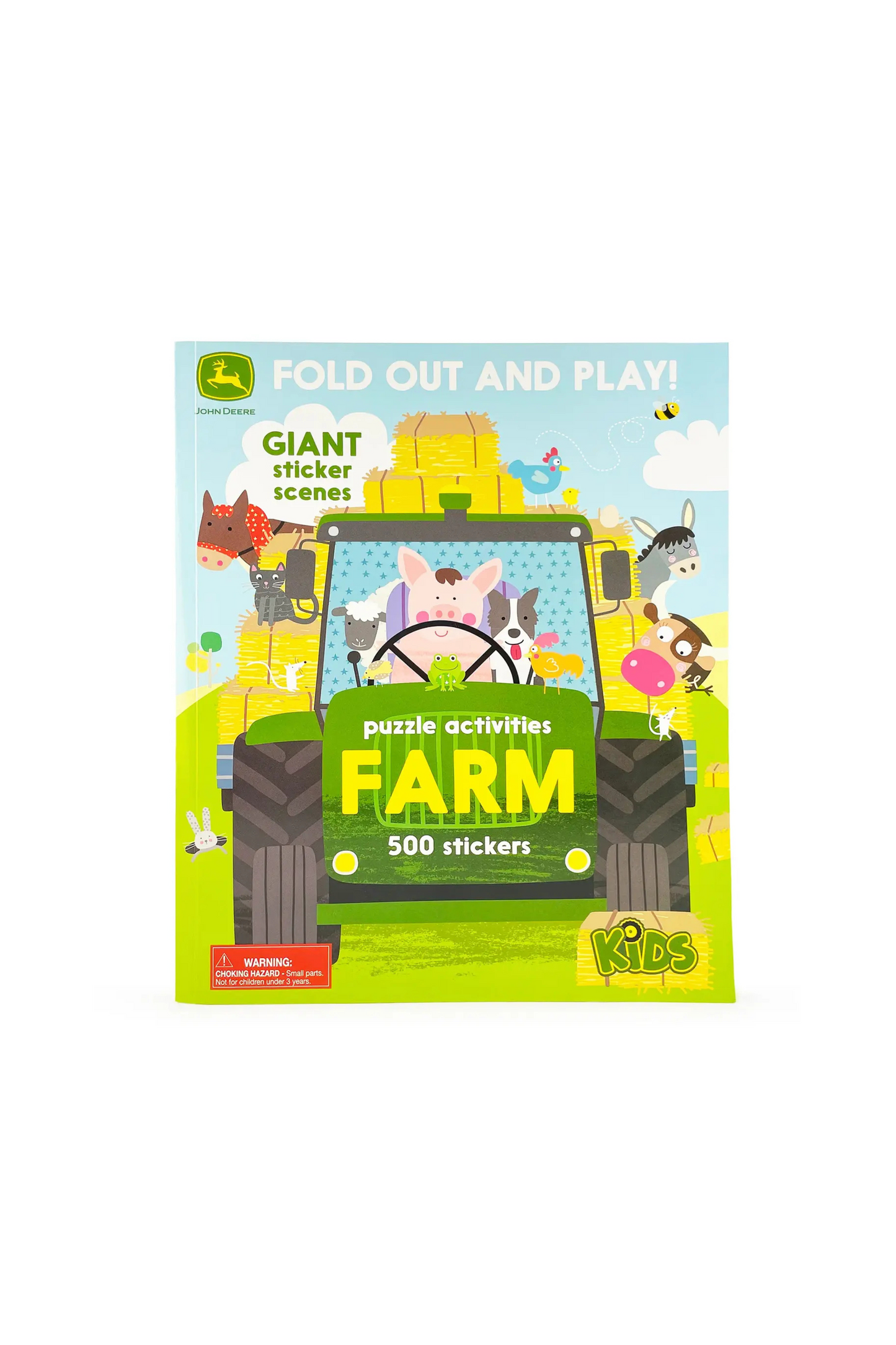 John Deere Kids Farm: 500 Stickers and Puzzle Activities