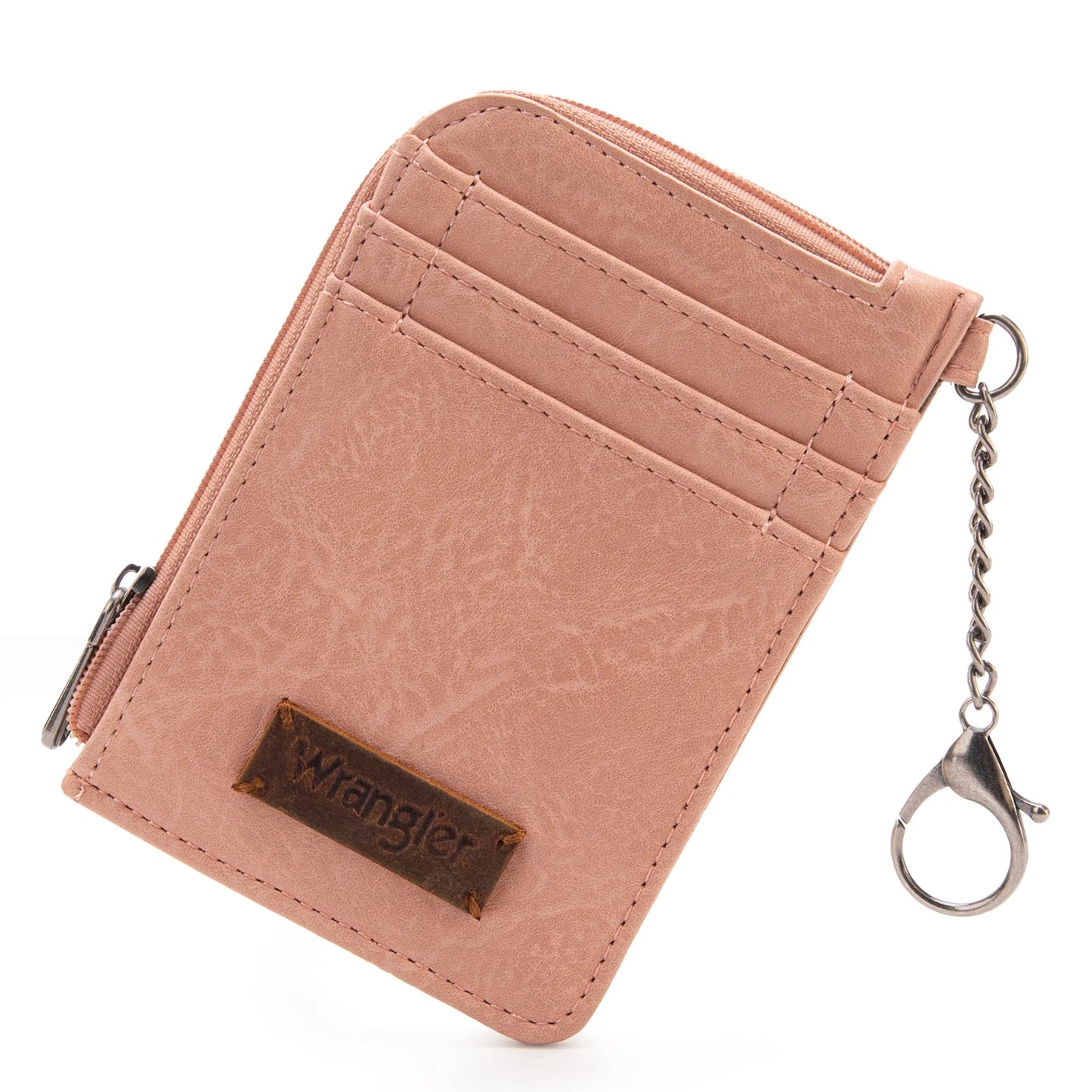 Wrangler Mini Zip Card Case - Multiple Colors