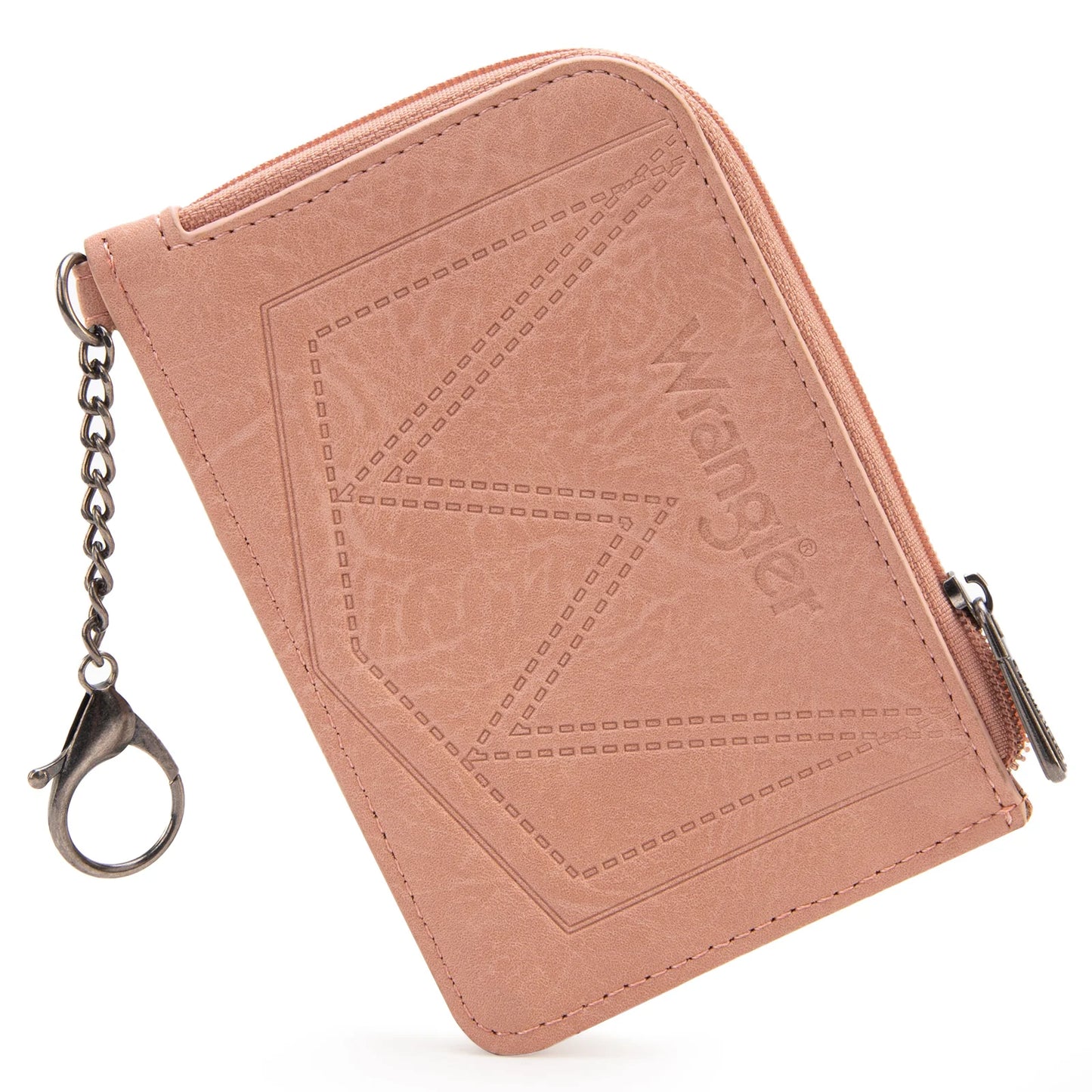 Wrangler Mini Zip Card Case - Multiple Colors