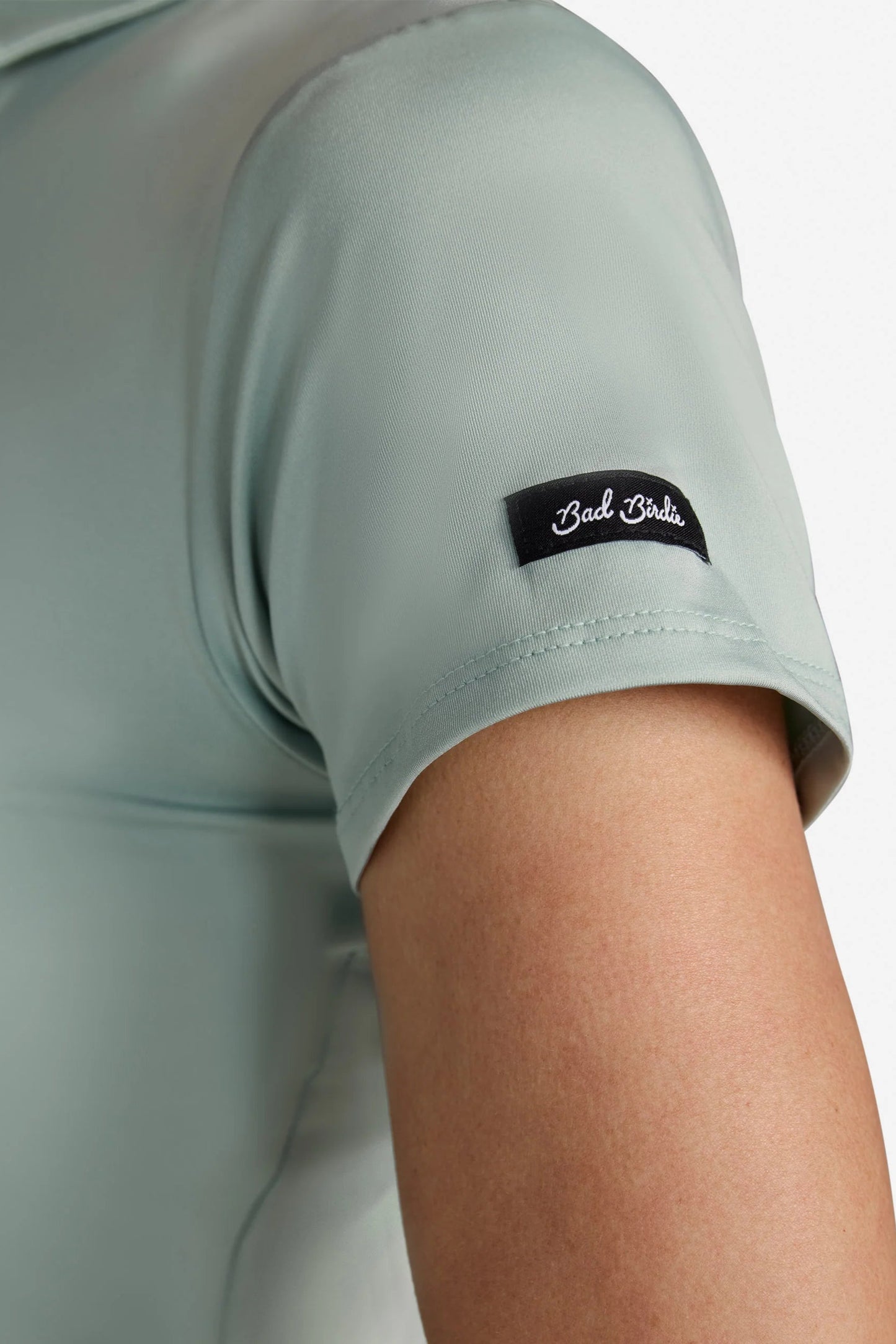 Bad Birdie Women's Core Performance Polo - Washed Sage