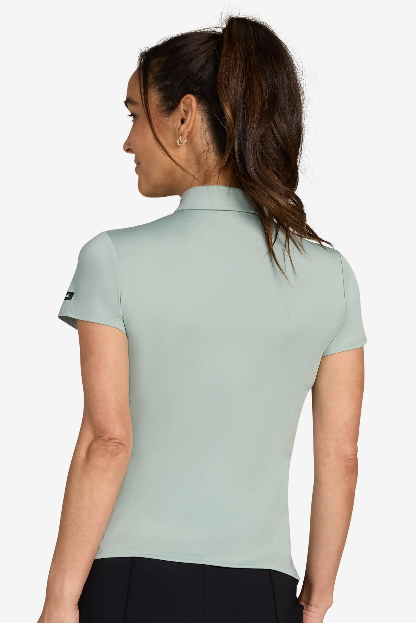Bad Birdie Women's Core Performance Polo - Washed Sage