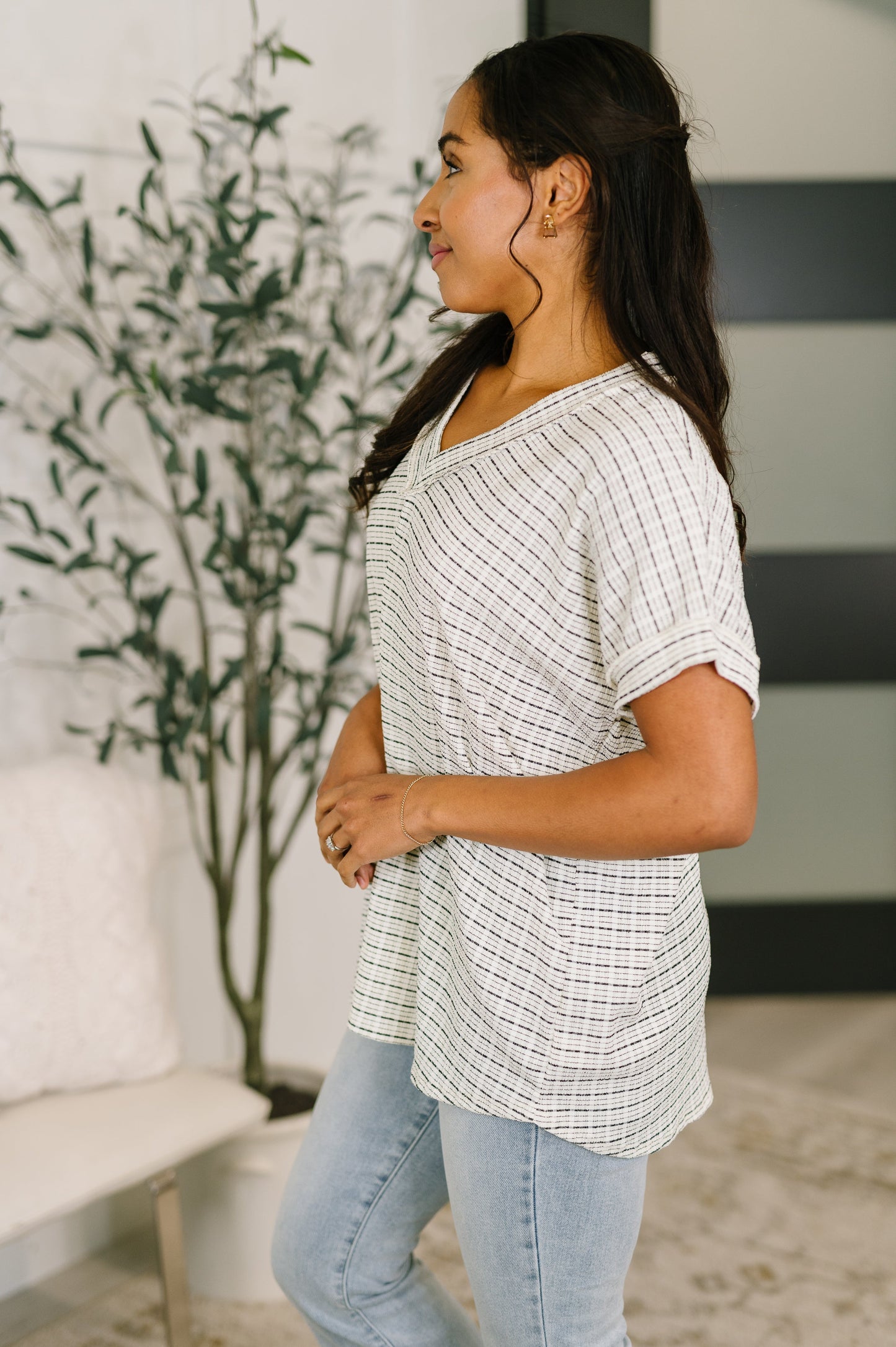 You Just Get It V-Neck Top (Online Exclusive)