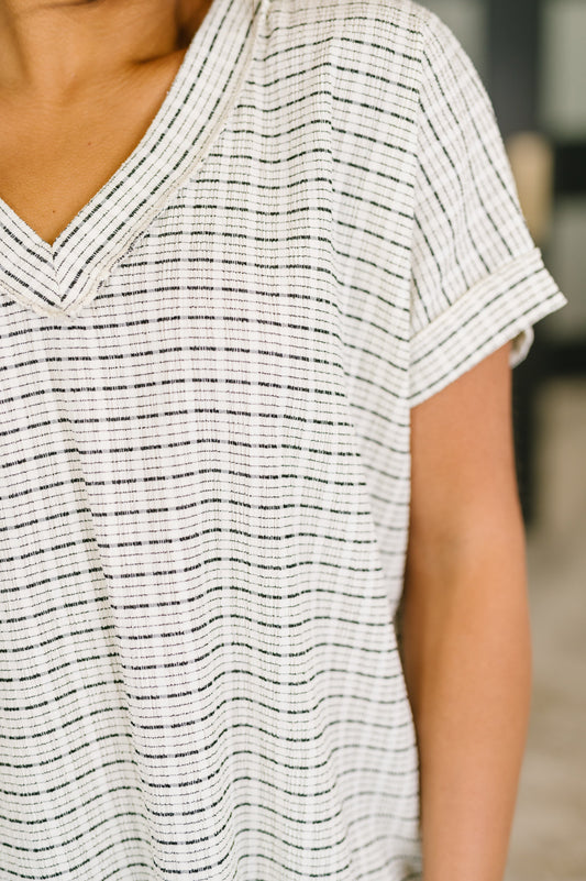 You Just Get It V-Neck Top (Online Exclusive)