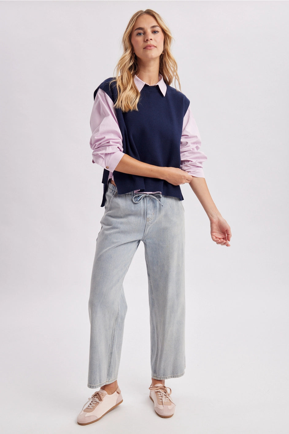 Open Side Sweater Vest