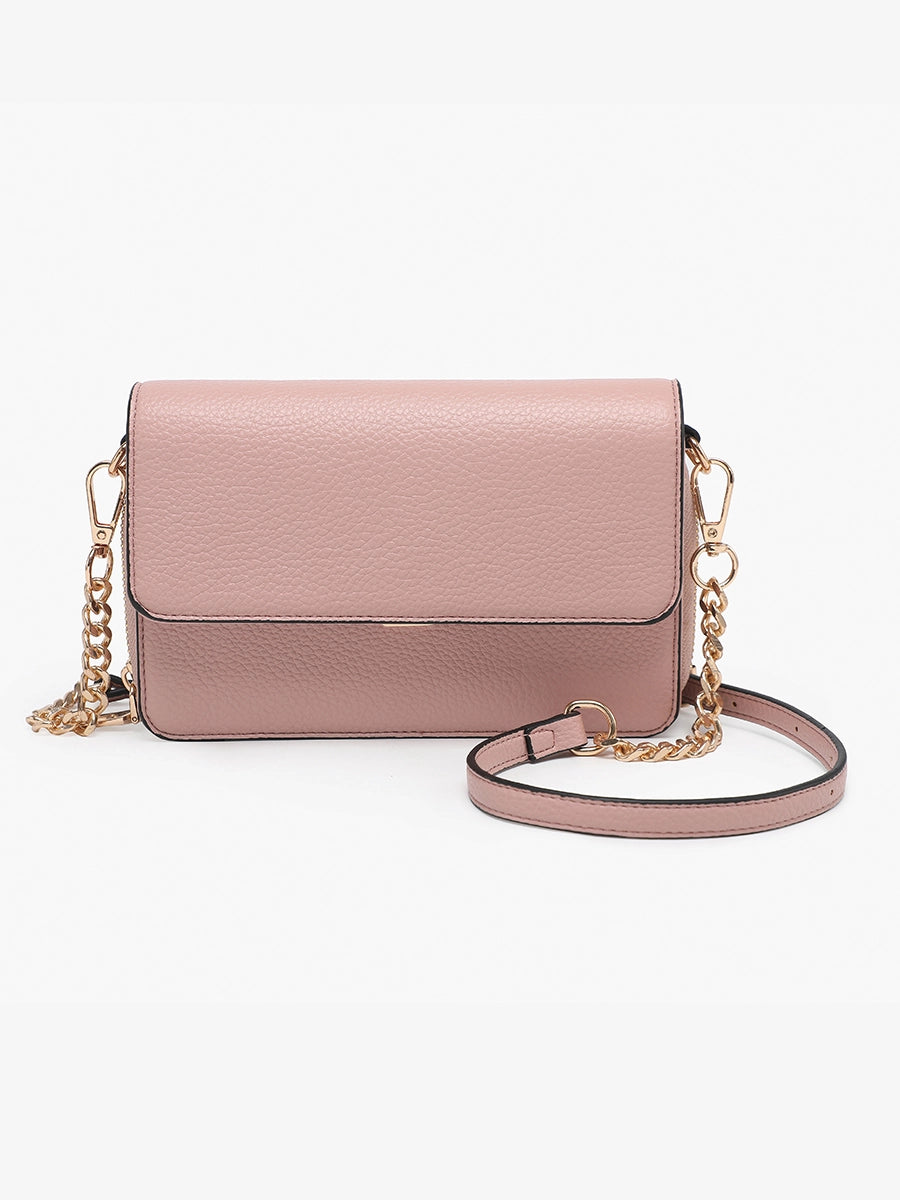 Lauryn Flapover Crossbody - Multiple Colors