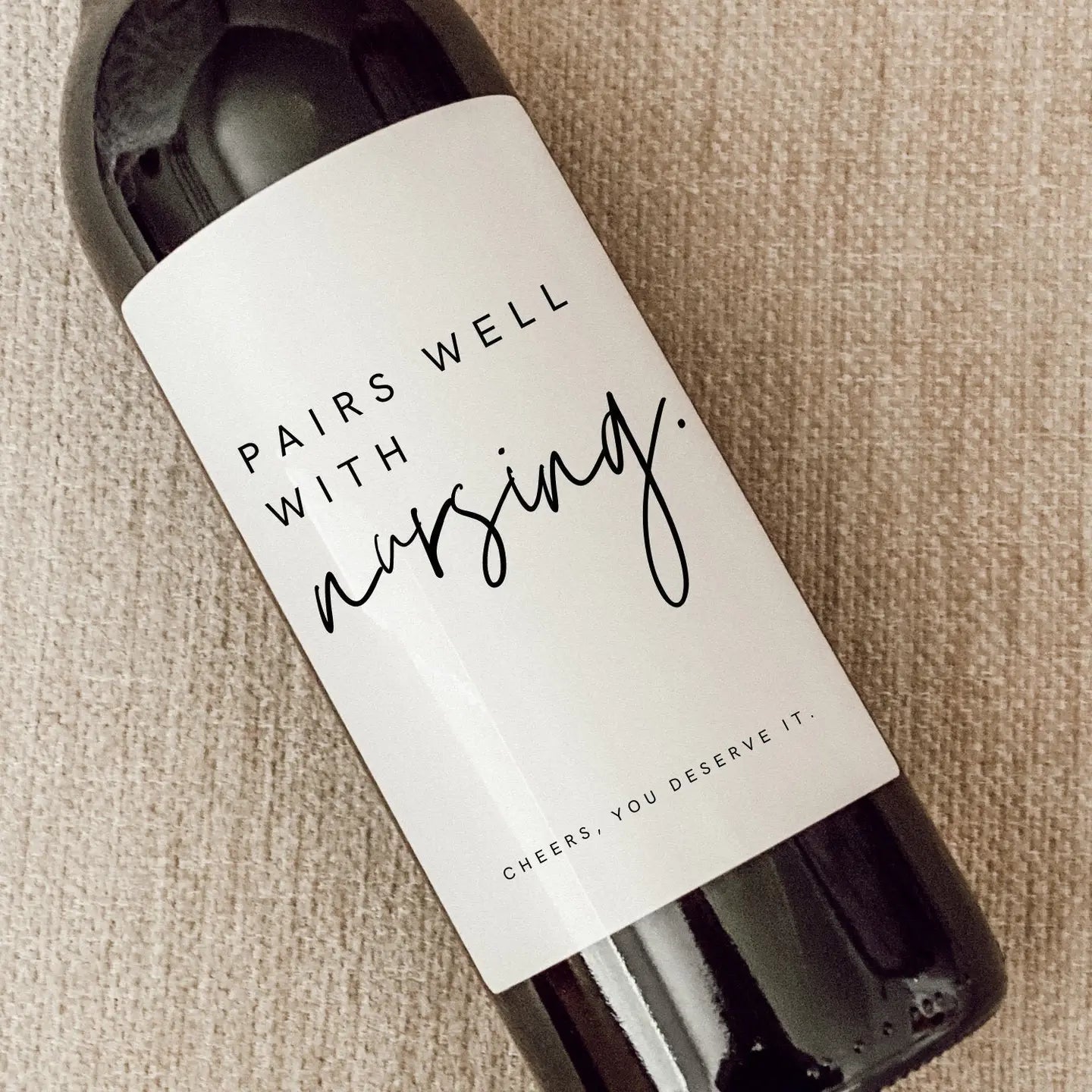 Wine Bottle Labels 4"x4"