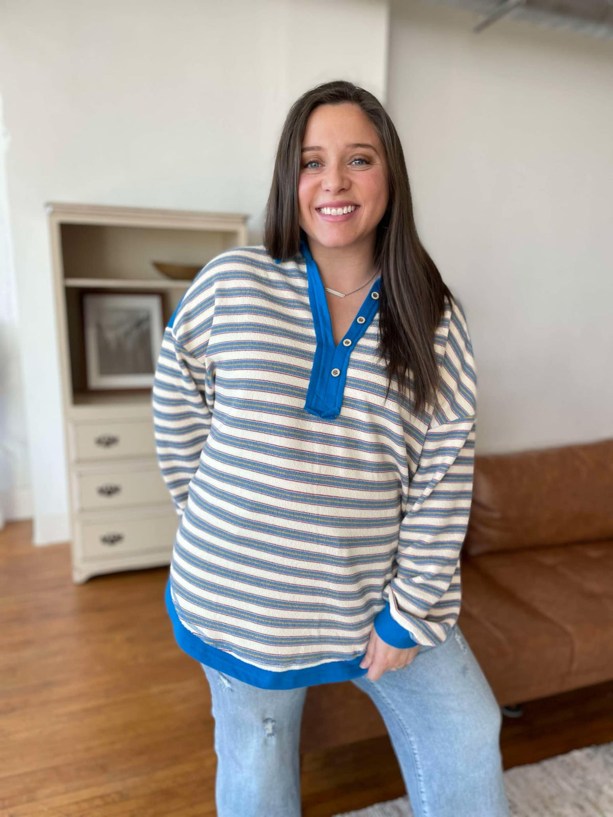 Beyond the Sea Striped Top in Three Colors (Online Exclusive)