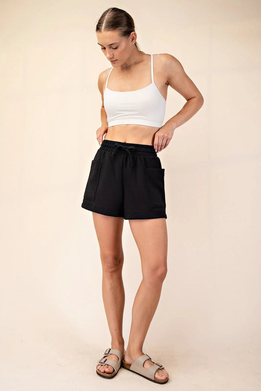 Scuba Patch Pocket Shorts - Multiple Colors
