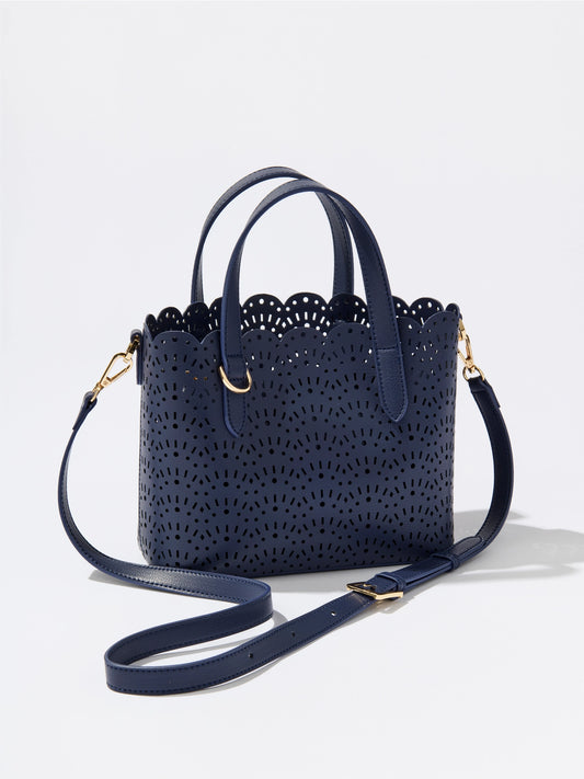 Lola Mini Tote - Navy