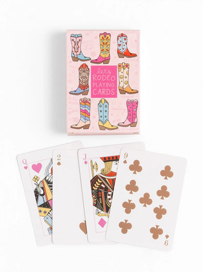 Cowgirl Boots Deck of Playing Cards