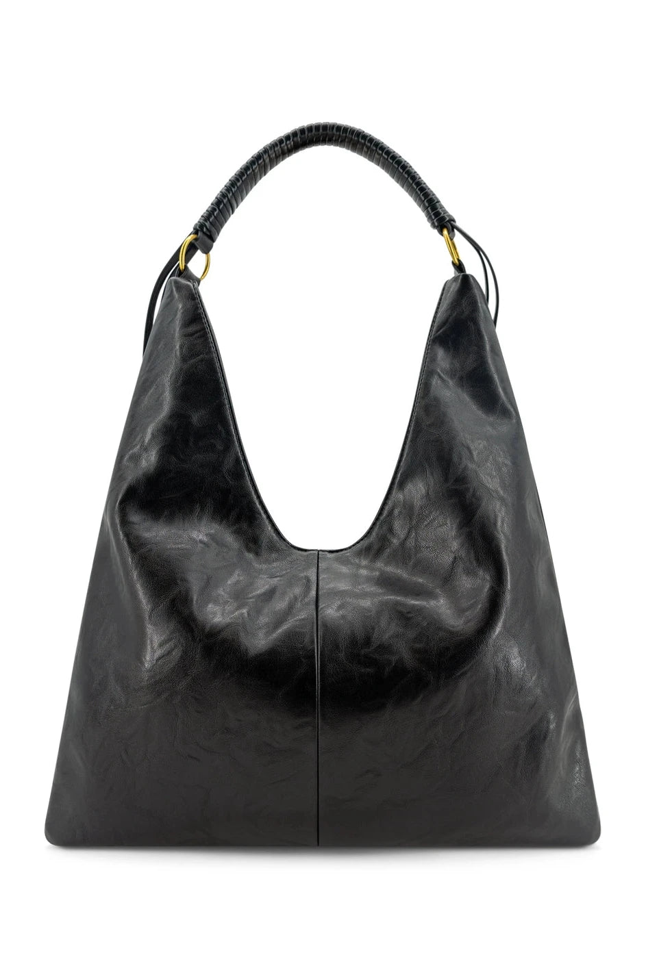 Soho Slouchy Fall Tote Bag- Black
