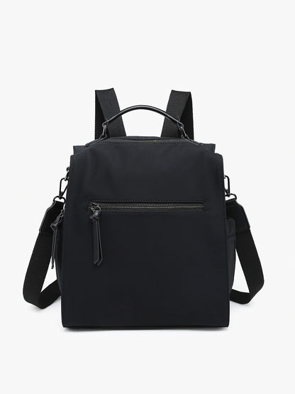 Nylon Backpack w/ Multiple Pockets