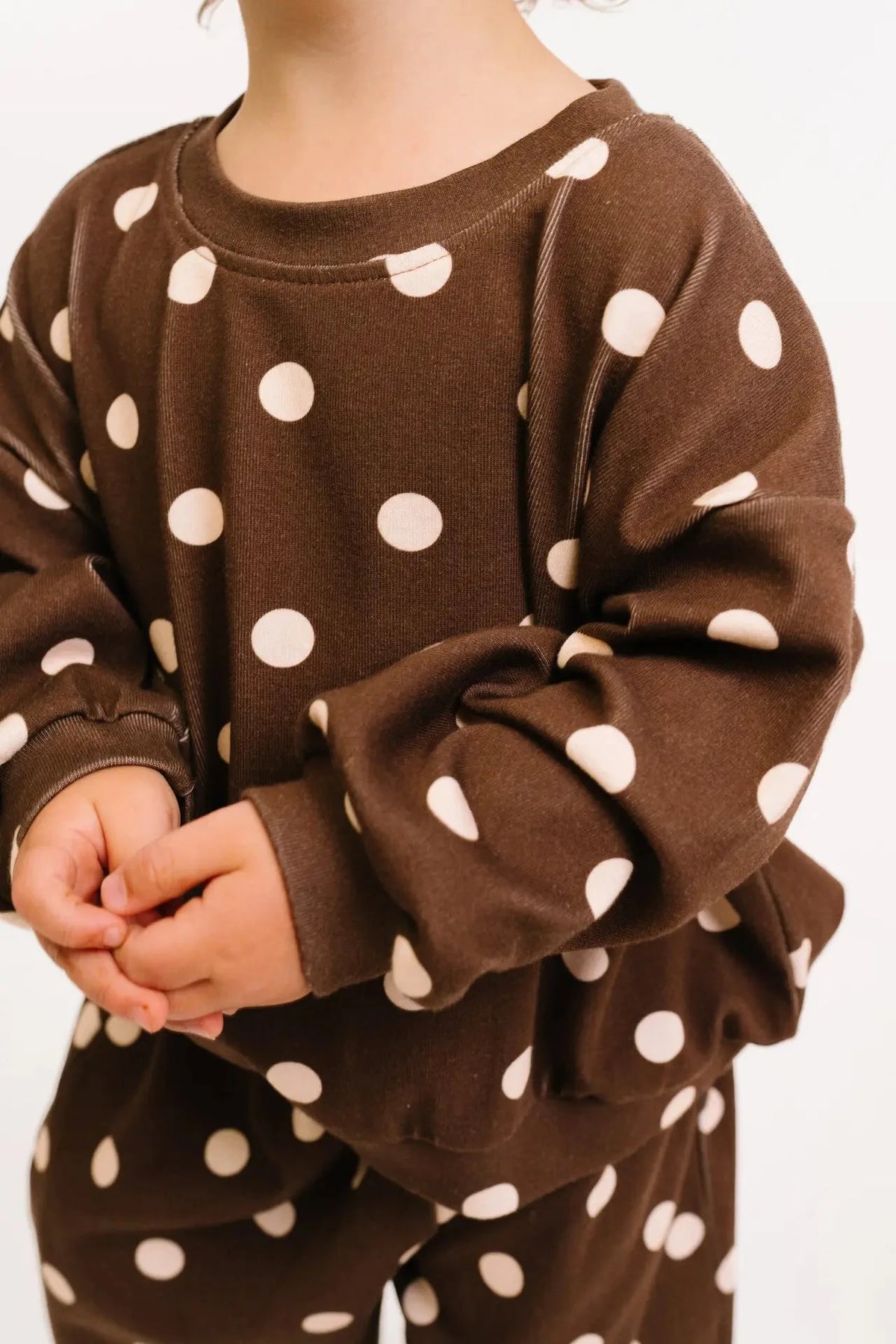 Espresso Polkadot Sweatsuit
