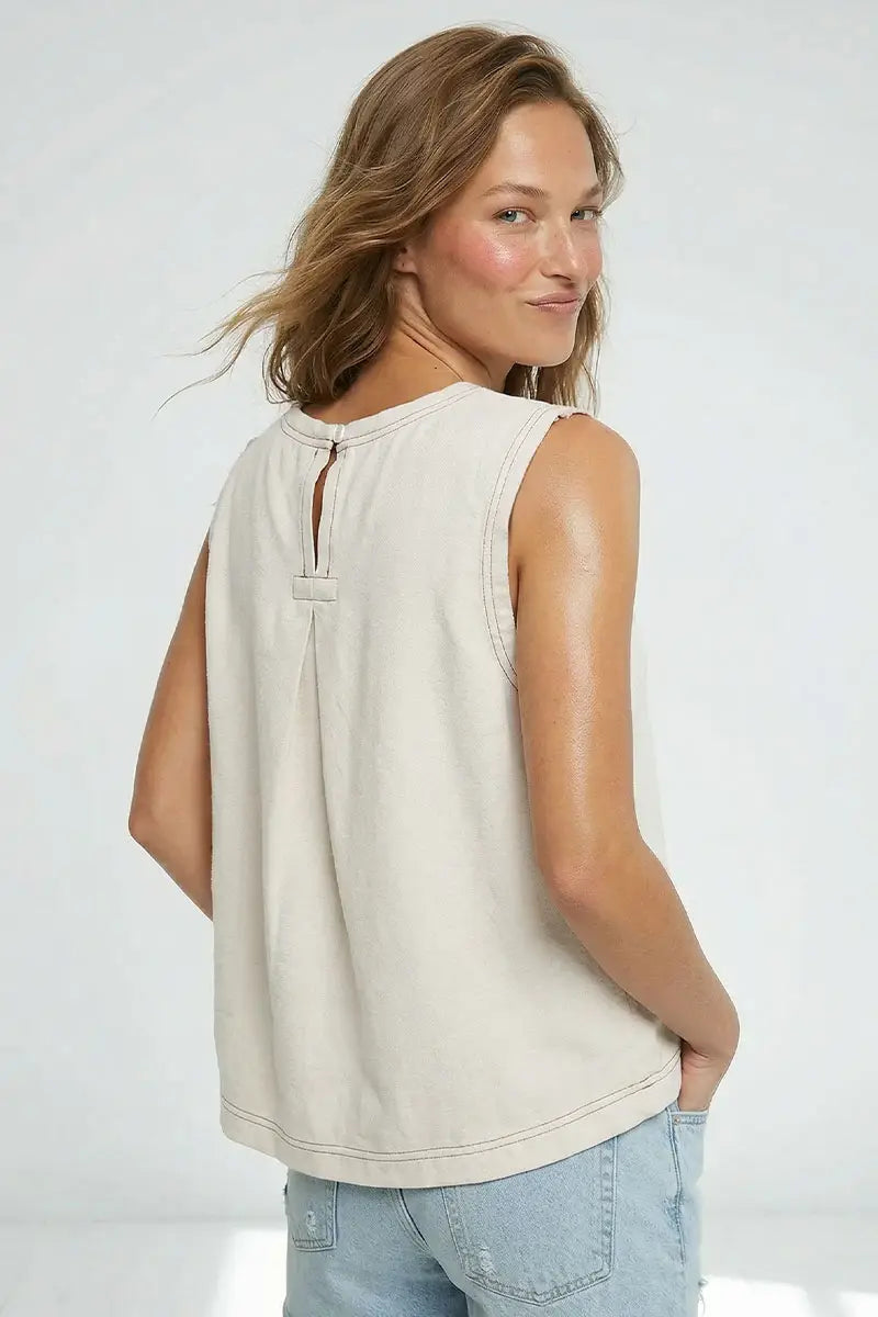 Kylie Sleeveless Top