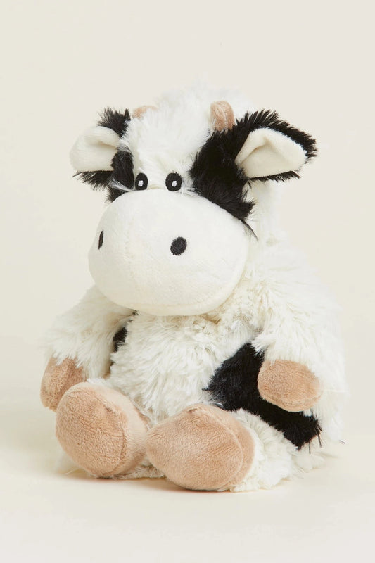 Black and White Cow Warmies Junior