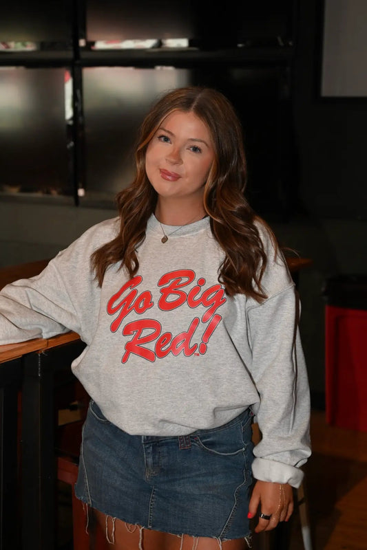 Go Big Red Crewneck