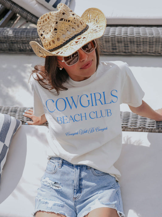 Cowgirls Beach Club Graphic Tee