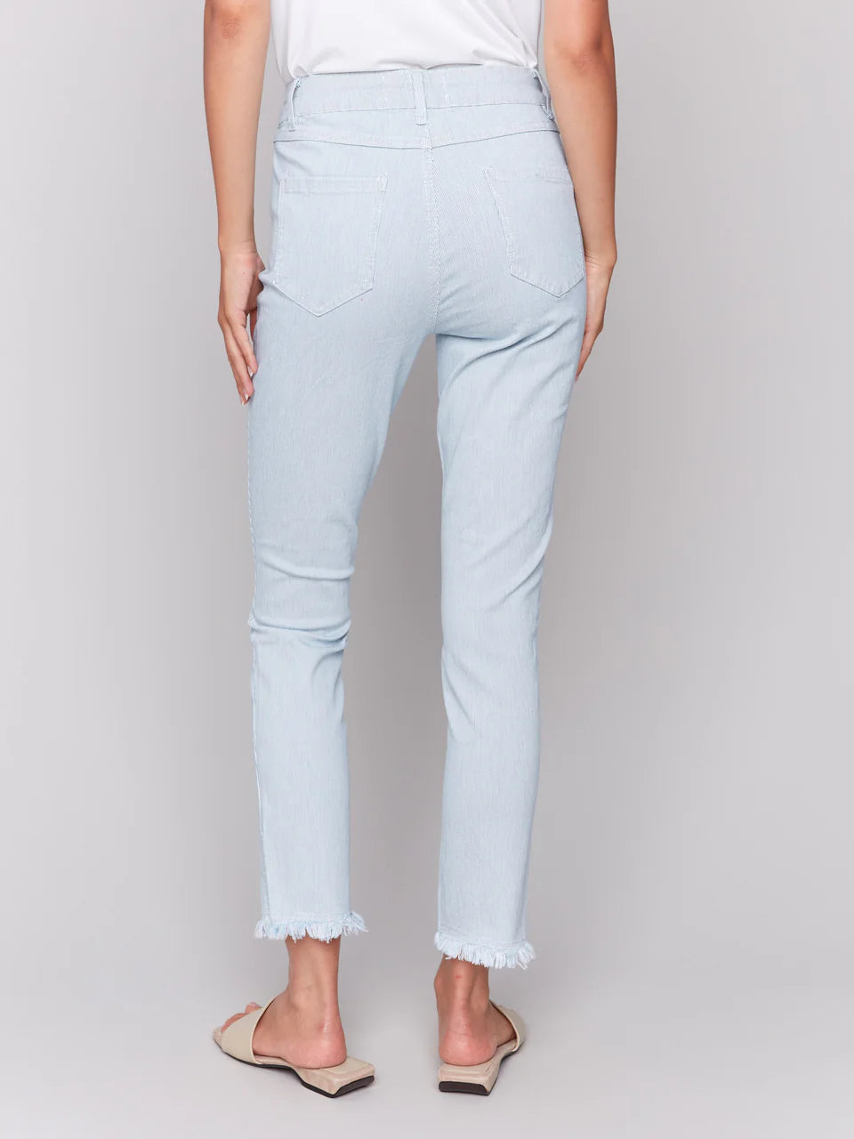 Charlie B Slim Leg Twill Jean