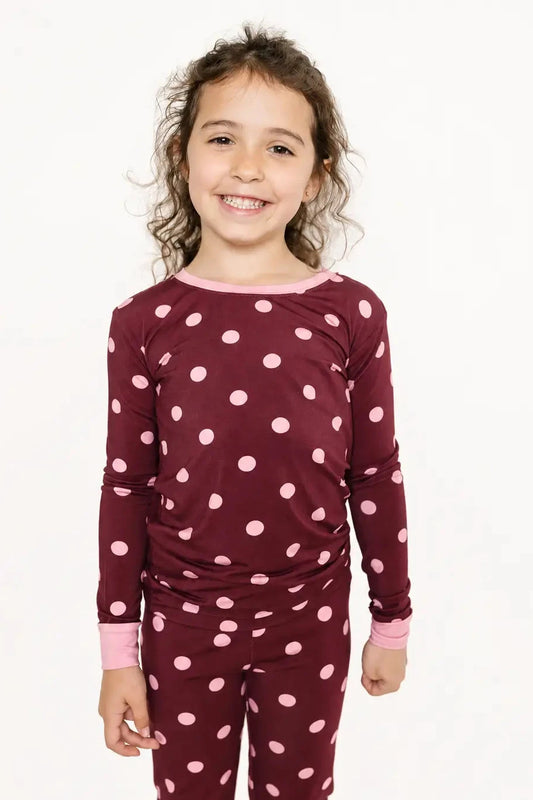 mulberry and pink pjs