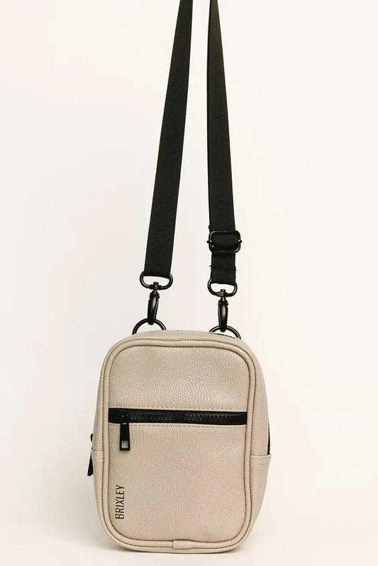 Brixley Leather Stone Crossbody Sling