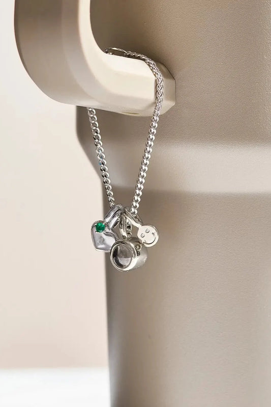Charm Bar WF - Tumbler Chain (Gold or Silver)