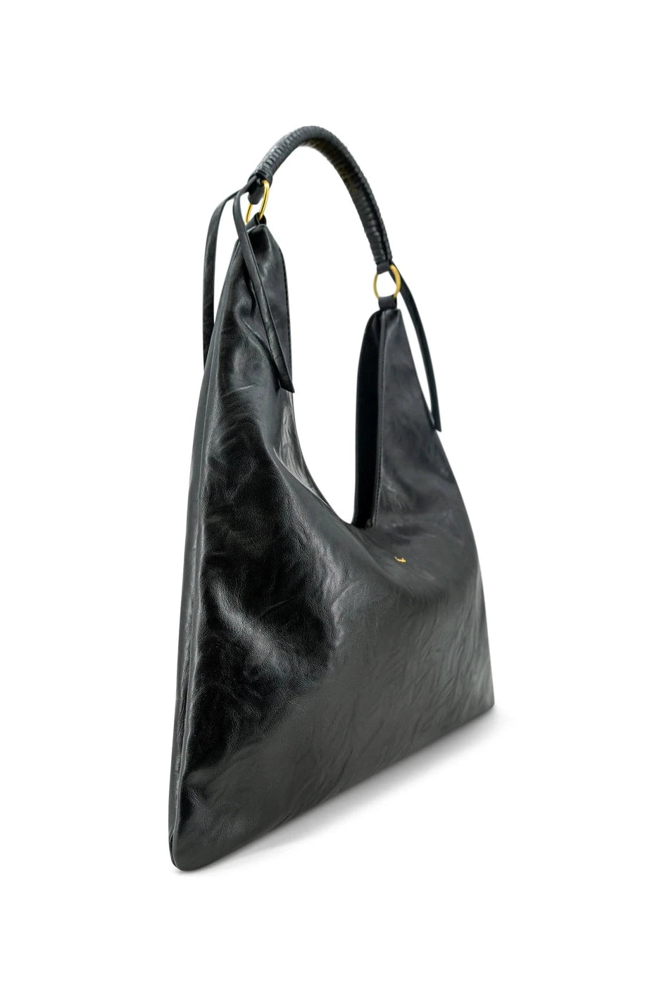Soho Slouchy Fall Tote Bag- Black