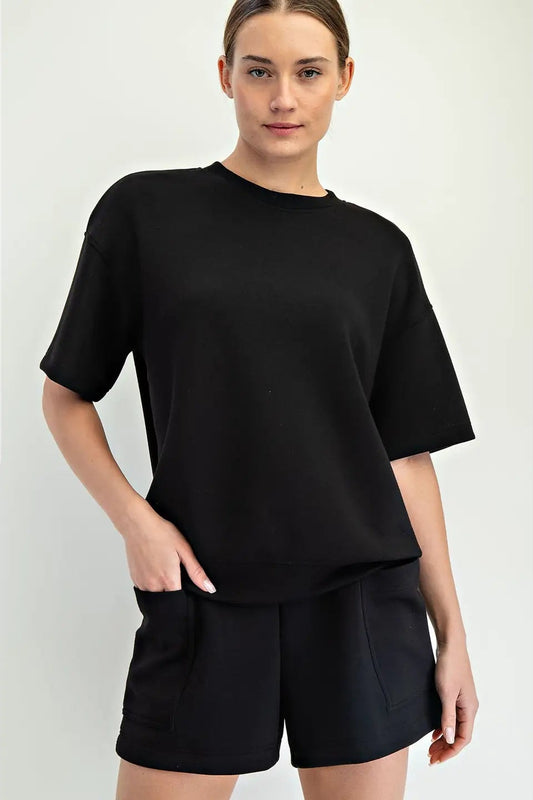 Scuba Basic Short Sleeve Top - Multiple Colors