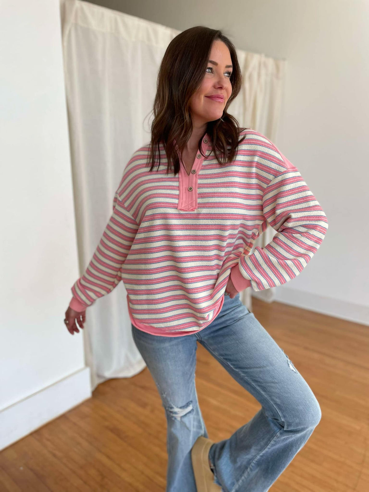 Beyond the Sea Striped Top in Three Colors (Online Exclusive)