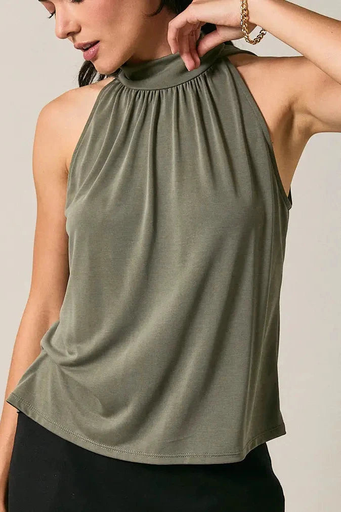 Rory Gathered Halter Top