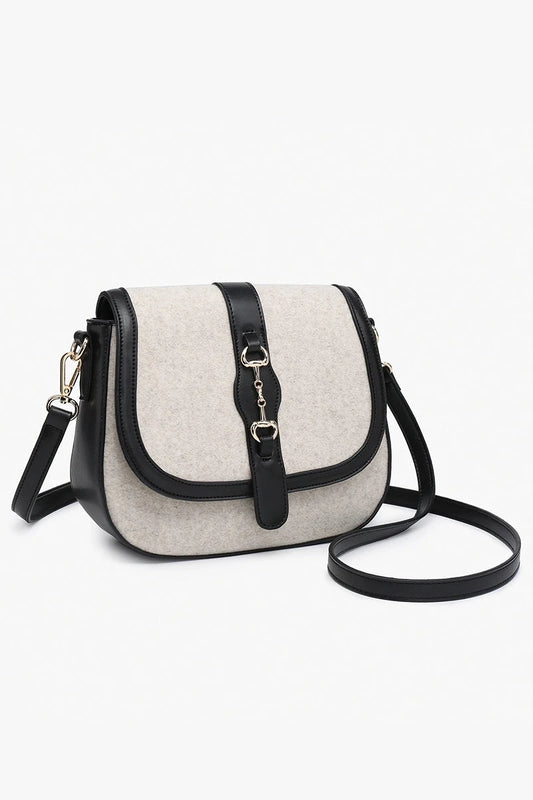 Contrast Crossbody Bag