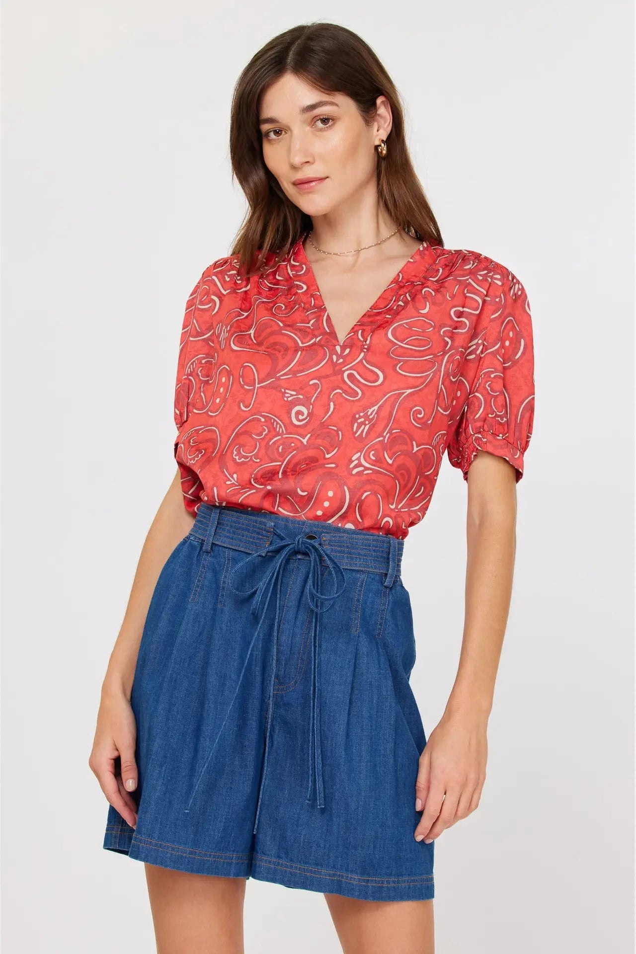 Margo Pleated Shorts