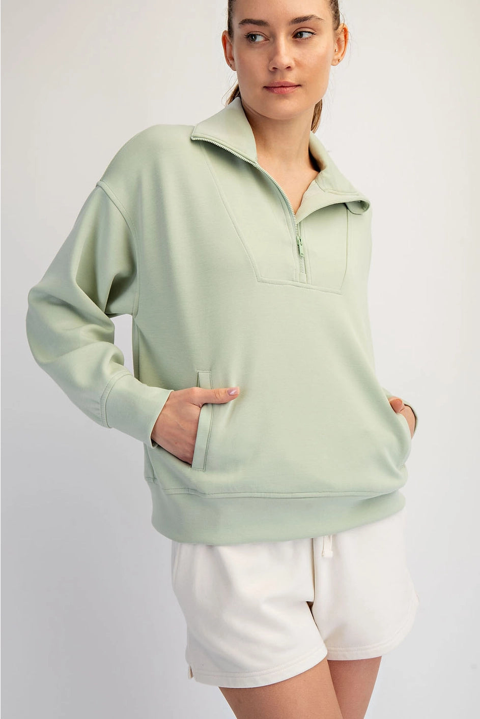 Scuba Quarter Zip Pullover - Multiple Colors