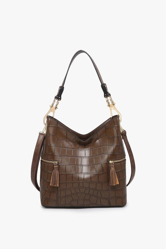 Crocodile Print Bag