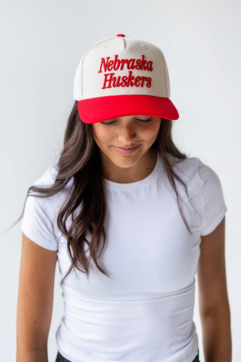 Nebraska Canvas Trucker Hat